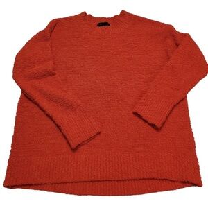 Sanctuary Textured Red Knit Crew Neck Sweater Women’s Medium